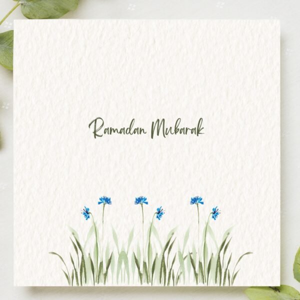 ramadan mubarak card