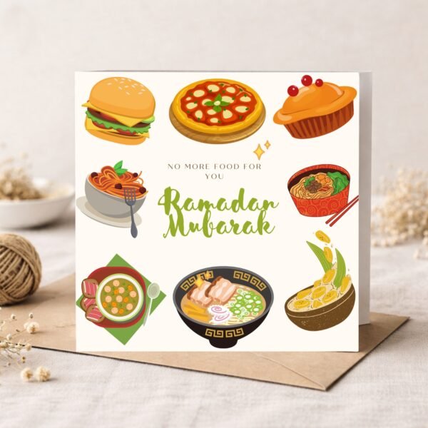 ramadan mubarak card